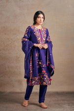 Exquisite Purple Grace Hand Embellished Kurta Set