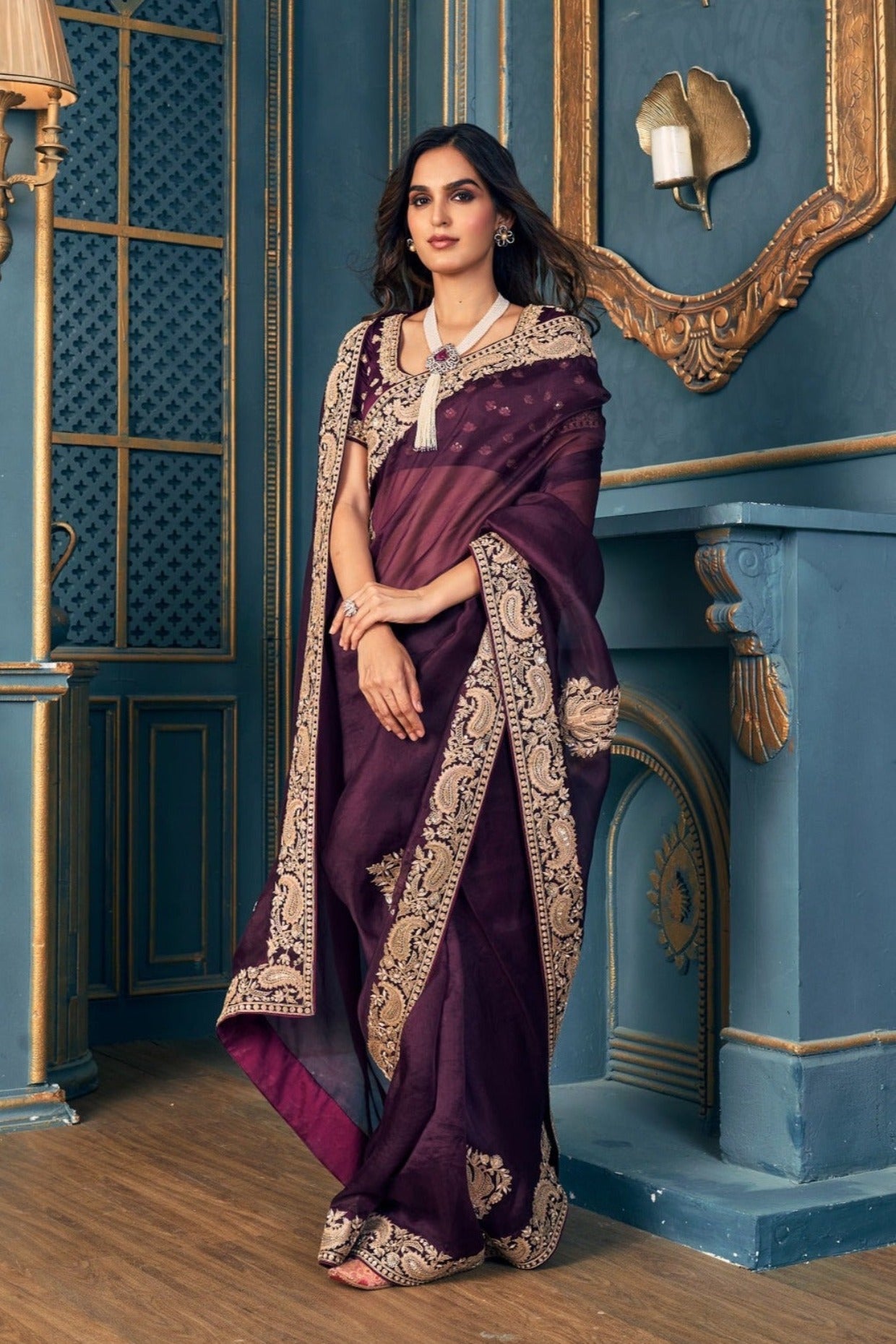 Wine Berry Purple Self Contrast Handloom Weaving Soft Silk Saree for Indian  Cultural Authentic Traditional Designer Silk Sari - Etsy