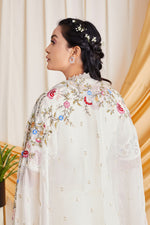 Ivory Floral Motifs Kurta Set
